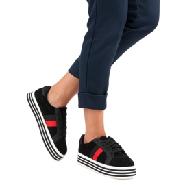 Sneakers på VICES -plattformen svart 2