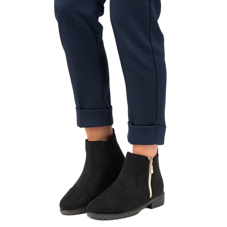 Svarta Casual stövlar 1