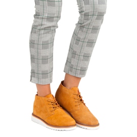 New Age Kvinnors stövlar orange 2