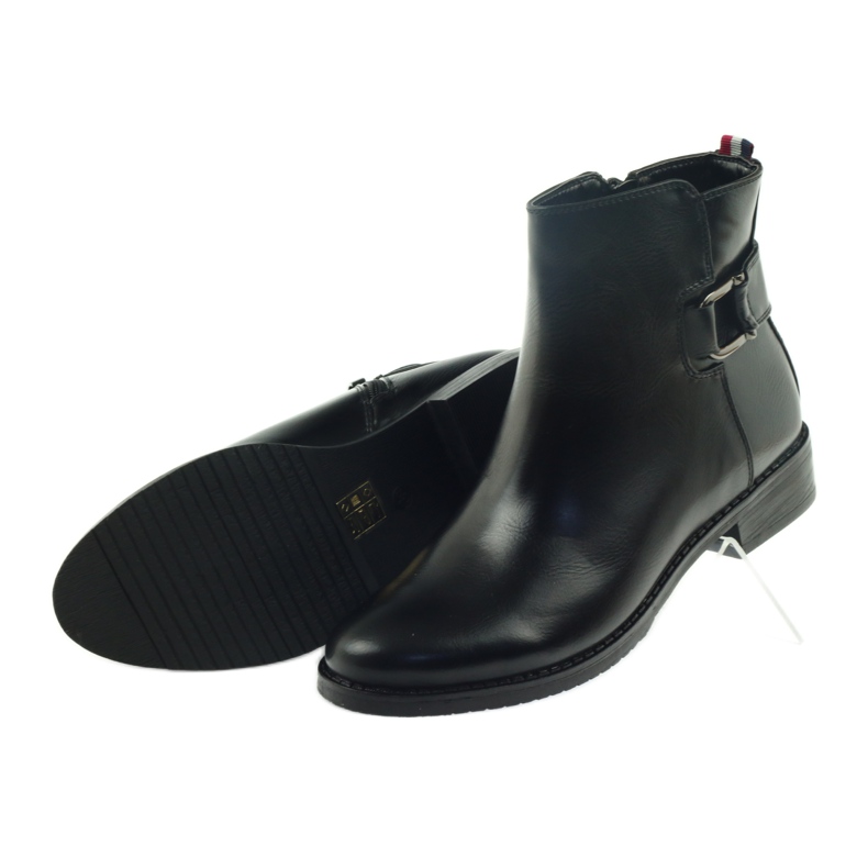 M.Daszyński Stövlar Jodhpur spänne 62-20 svart 4