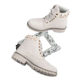 McKey Ljusgrå Casual Trappers 1