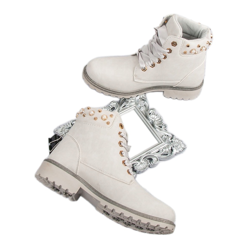 McKey Ljusgrå Casual Trappers 1