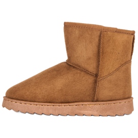 VINCEZA låga snöskor brun 1