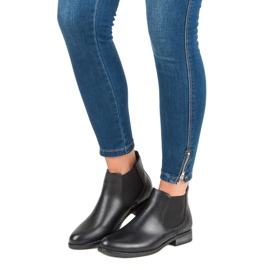 Low Booties Jodhpur -stövlar svart 1