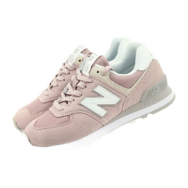 New Balance WL574ESP rosa grå 4