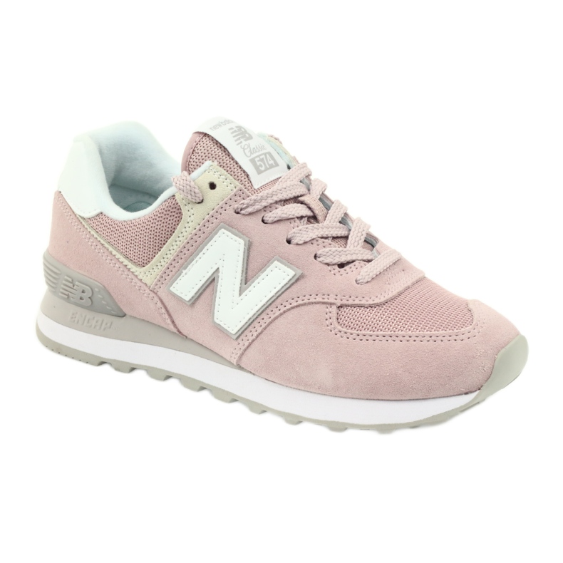 New Balance WL574ESP rosa grå 1
