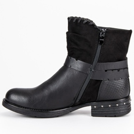 Kayla Arbetarkängor svart 2