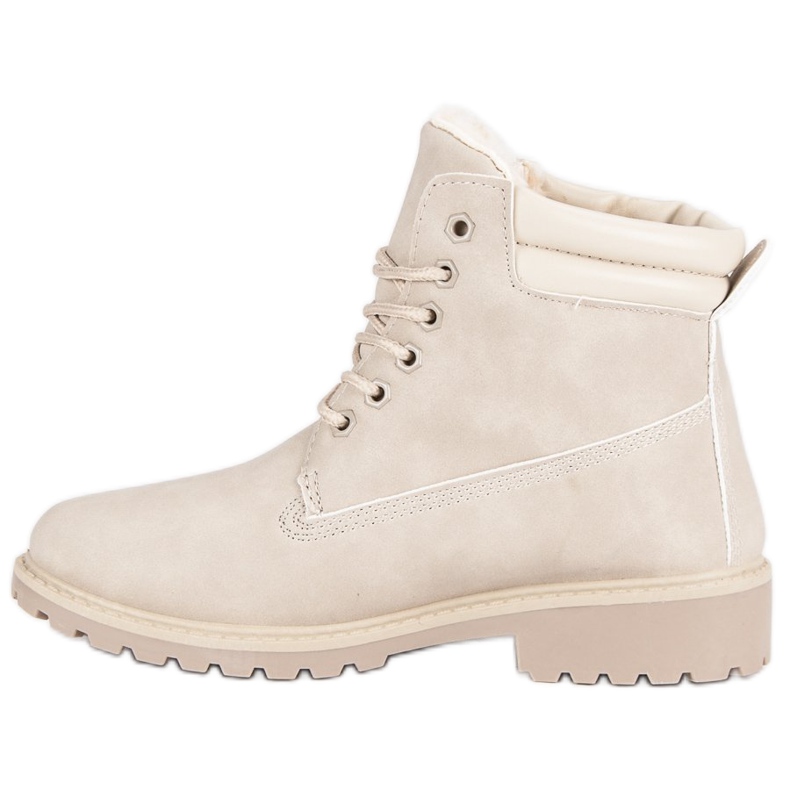 Beige Warm Trappers 1