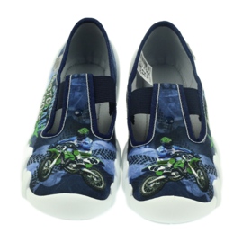 Befado barnskor tofflor 290y170 blå grön marinblå 4
