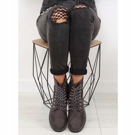 Grå stövlar arbetar 061-27-1 Grå 2