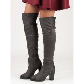 VINCEZA Fritidsskor för kvinnor grå 1