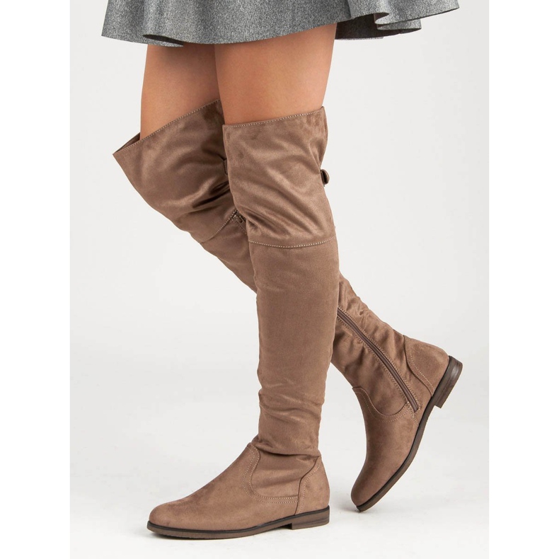 SDS Mocka lårstövlar brun 1
