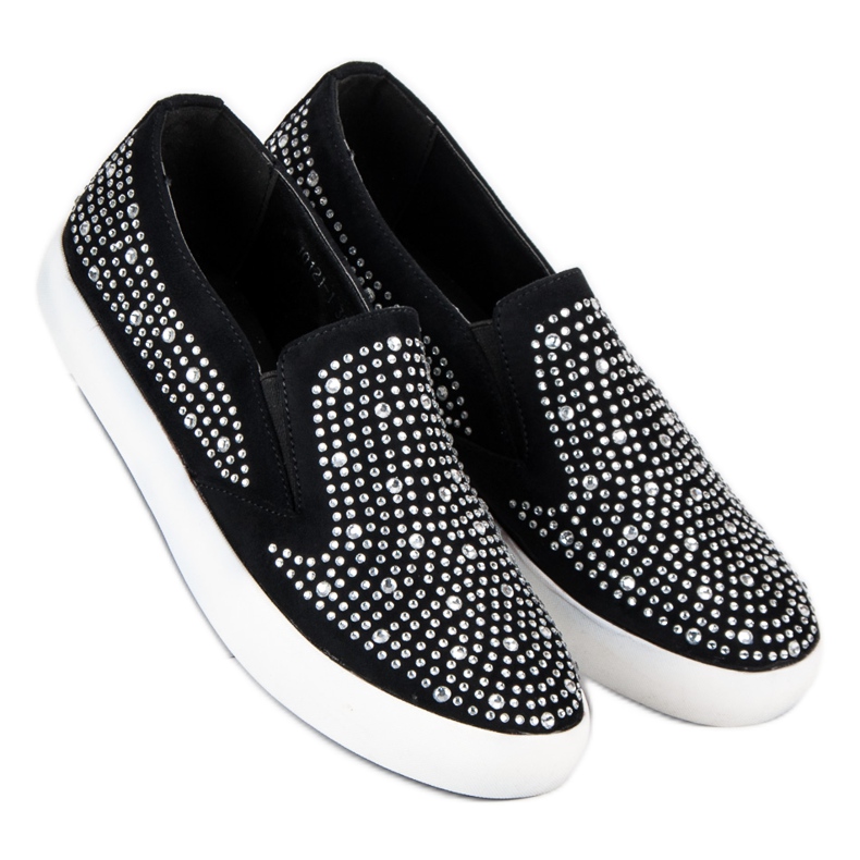 J. Star Svarta sneakers slipons 2