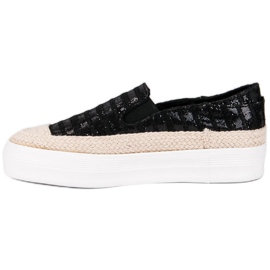 J. Star Svart Espadrilles 1