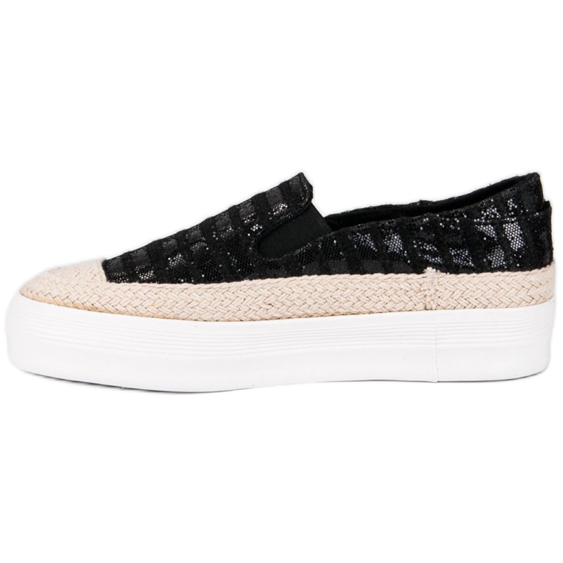 J. Star Svart Espadrilles 1