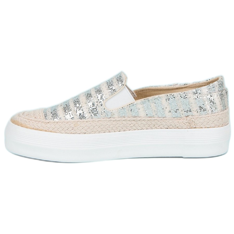 J. Star Silver Espadriller grå 1