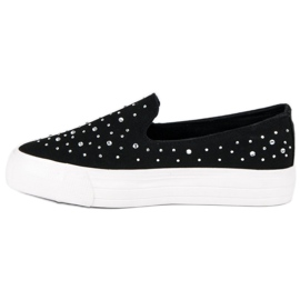 J. Star Svarta slip-on sneakers 1
