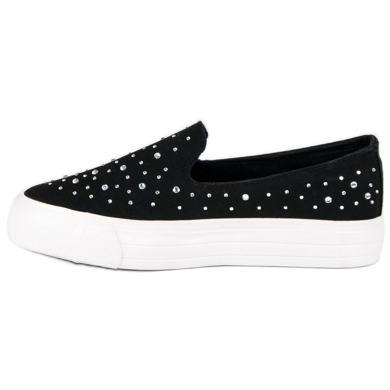 J. Star Svarta slip-on sneakers 1