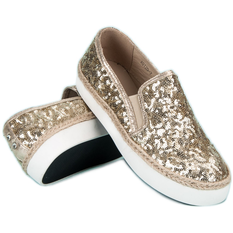 J. Star Trendiga damskor gul 2