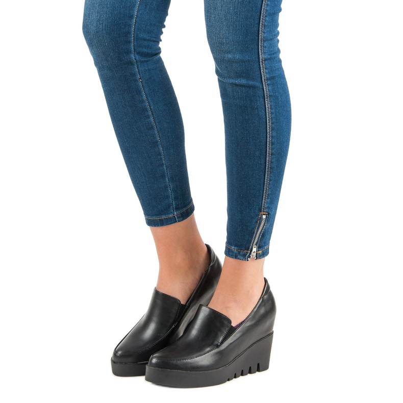 J. Star Eleganta kilskor svart 1