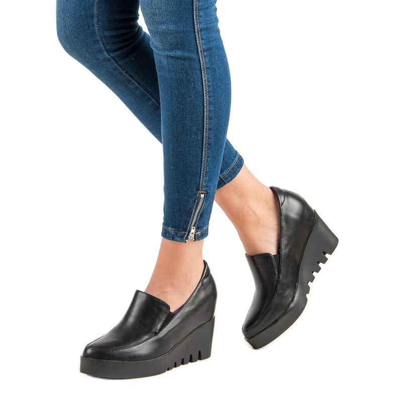 J. Star Eleganta kilskor svart 2