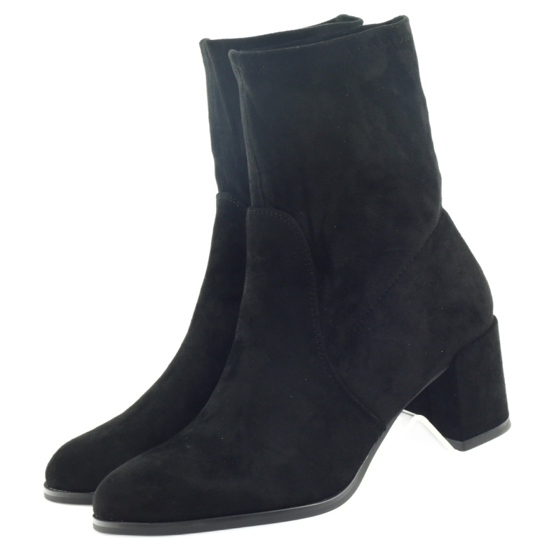 Svarta Lycra -stövlar från Sergio leone 3