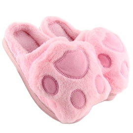 Rosa tofflor för kvinnor DD93 rosa 2