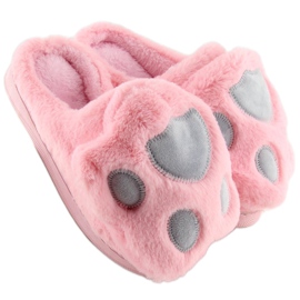 Dam tofflor rosa och grå DD93 W.PINK 2