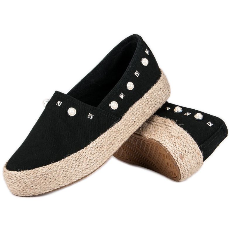 J. Star Svarta espadriller 1