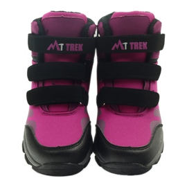 Mttrek Kardborrekängor MT TREK 011 fuchsia svart violett rosa 3