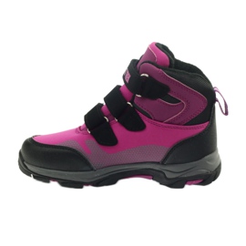 Mttrek Kardborrekängor MT TREK 011 fuchsia svart violett rosa 2