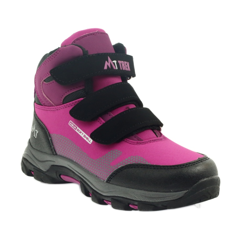 Mttrek Kardborrekängor MT TREK 011 fuchsia svart violett rosa 1