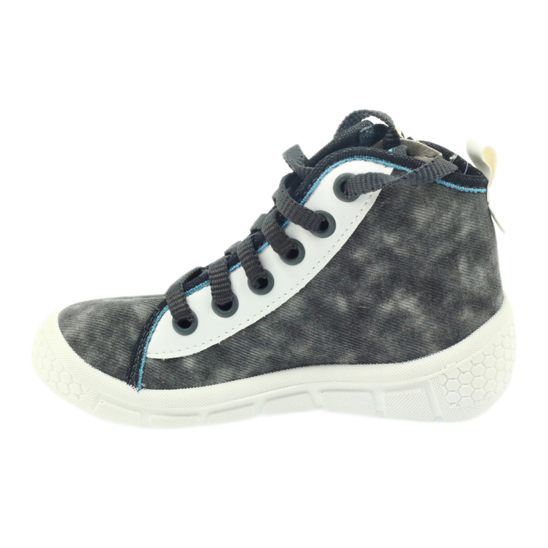 Befado barnskor sneakers tofflor 547x001 vit blå grå 2