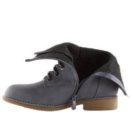 Snörstövlar blå blå 168-177 Blå 2