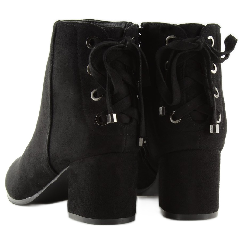 Svarta höga klackar 8038 svart 2