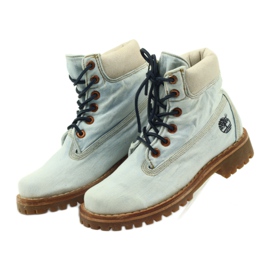 Timberland LTD TYG 6IN G83 blå 4