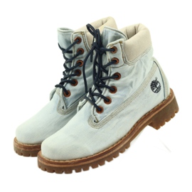 Timberland LTD TYG 6IN G83 blå 3
