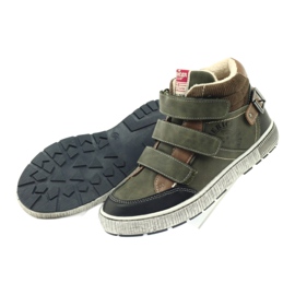 American Club gröna vintersportskor 17779 svart brun 3