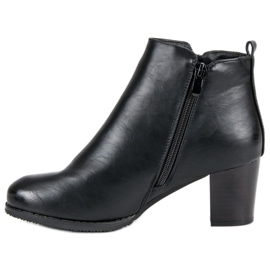 J. Star Klassiska höga klackar svart 1