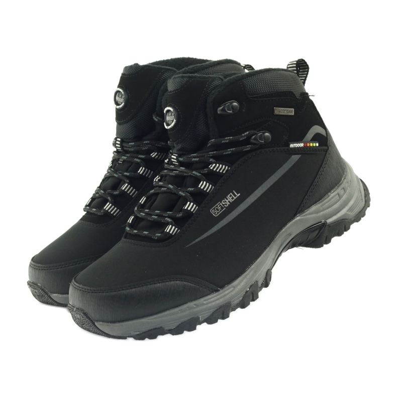 American Club Softshell vandring med membran svart 3