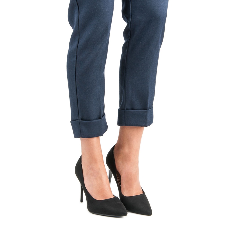 Mocka klackar svart 1