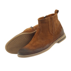 Riko herrstövlar Jodhpur stövlar 859 röda mångfärgad 5