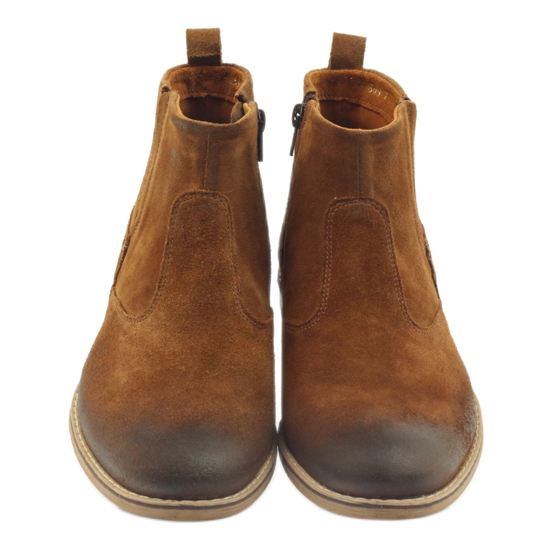 Riko herrstövlar Jodhpur stövlar 859 röda mångfärgad 3