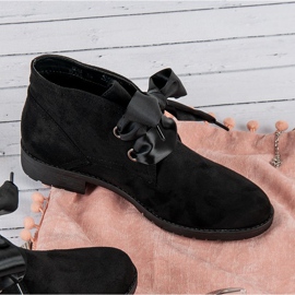 Seastar Stövlar i mocka svart 2