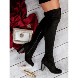 Seastar Svarta stövlar på stolpen 1