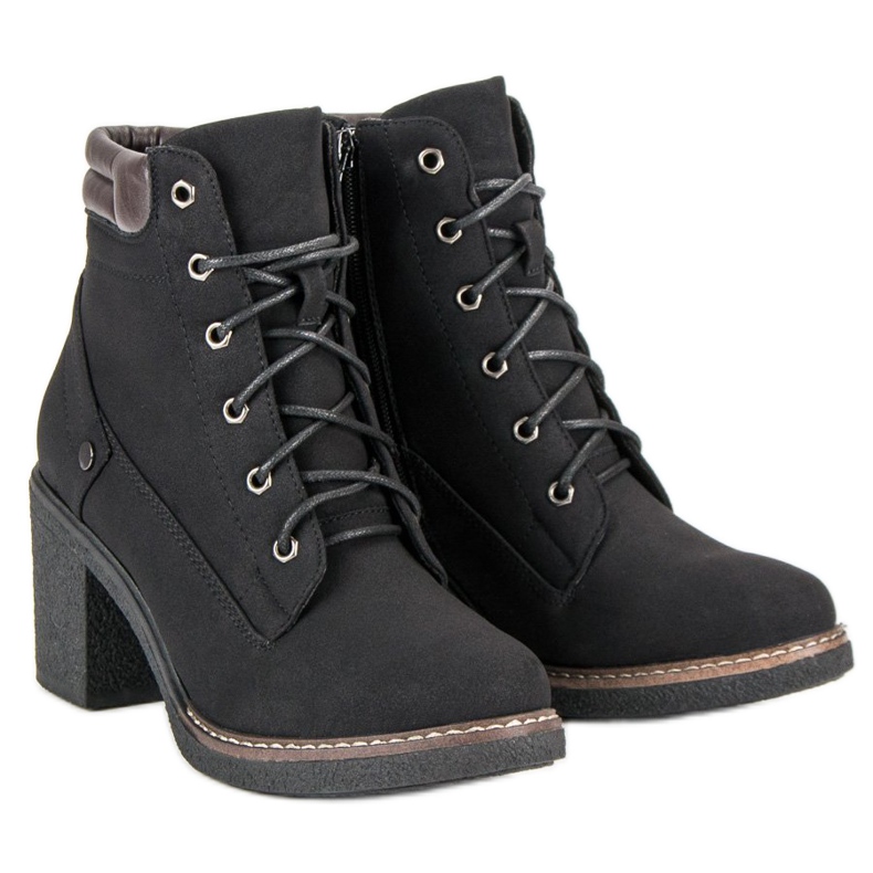 Sweet Shoes Höstens snörskor svart 2