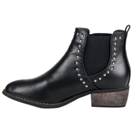 Sweet Shoes Svarta casual Chelsea -stövlar 1