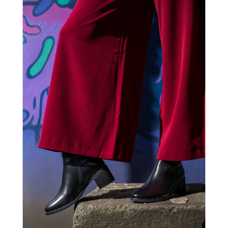 Seastar Eleganta svarta stövlar 1