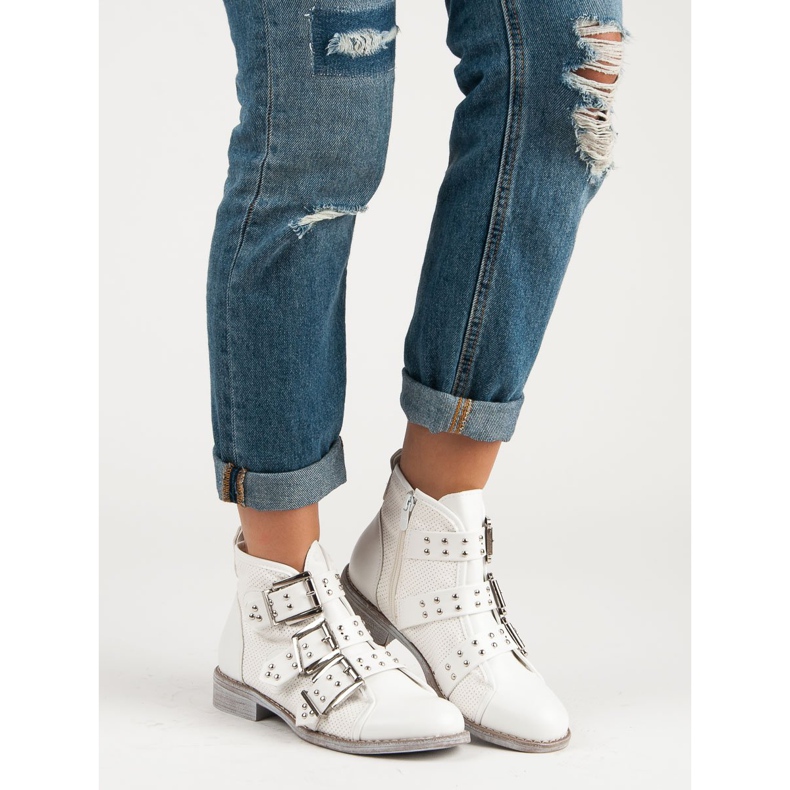 Sweet Shoes Vita stövlar 2