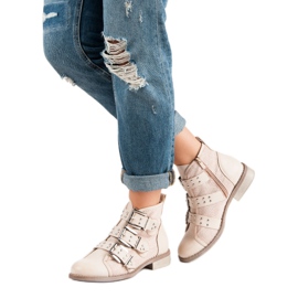 Sweet Shoes Ljusrosa stövlar svart 2